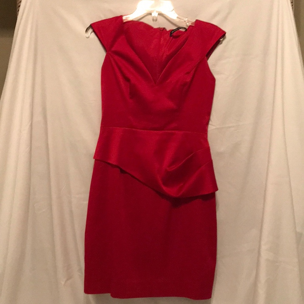 Black Halo- red dress